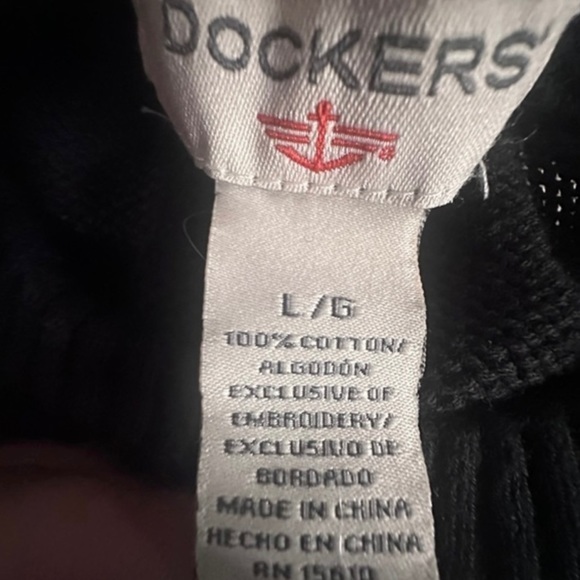 Men’s‎ Dockers Holiday Reindeer Knit Sweater Large - Picture 3 of 3